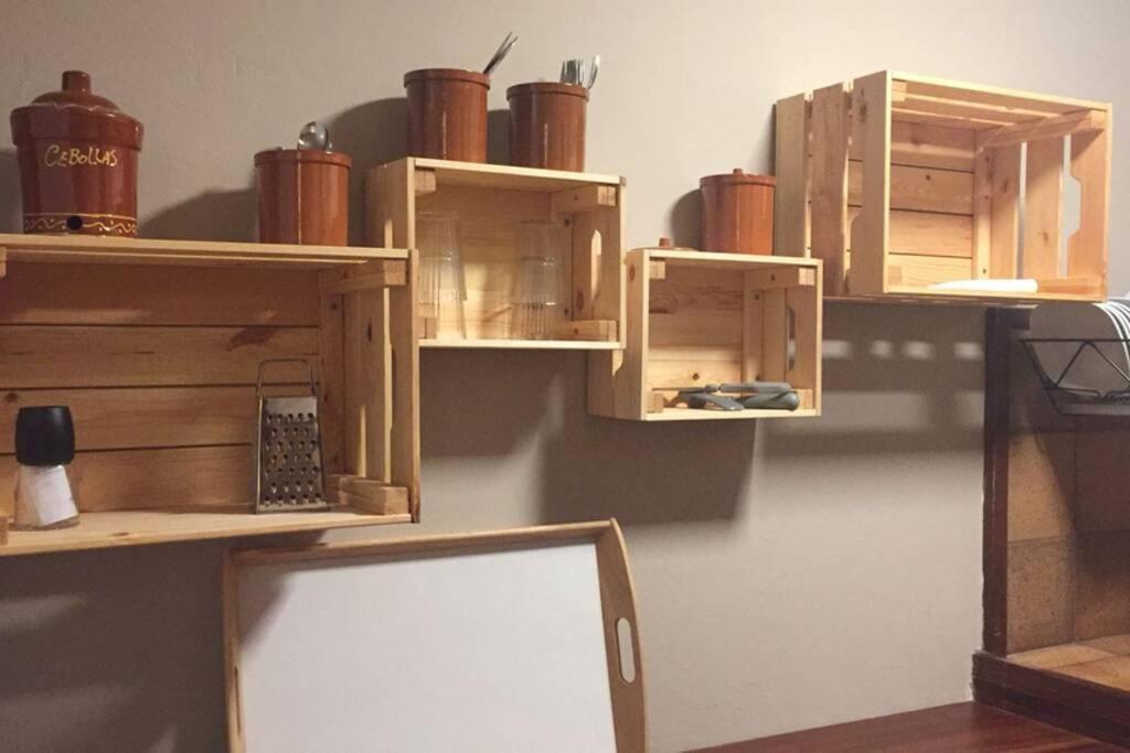 アルカスCasita Bioclimatica En El Campoアパートメント エクステリア 写真